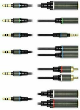 Audio kabel IK Multimedia iLine Cable Kit 1,5 m-30 cm-60 cm Audio kabel - 3
