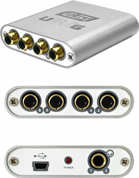 USB audio prevodník - zvuková karta ESI UDJ 6 - 2