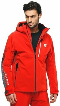Skijaška jakna Dainese HP Diamond II S+ Fire Red XL - 7