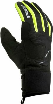 Lyžařské rukavice R2 Blizzard Gloves Black/Neon Yellow S Lyžařské rukavice - 2