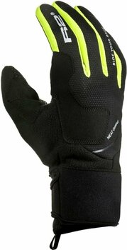 Guantes de esquí R2 Blizzard Gloves Black/Neon Yellow S Guantes de esquí - 2