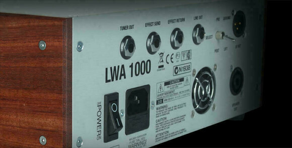 Transistor Bassverstärker Warwick LWA 1000 Silver - 3