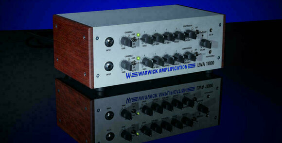 Amplificateur basse à transistors Warwick LWA 1000 Silver - 5