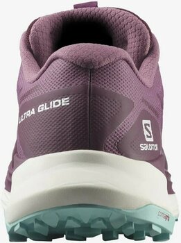 Трейл обувки за бягане
 Salomon Ultra Glide W Tulipwood/White/Tanager Turquoise 38 2/3 Трейл обувки за бягане - 4