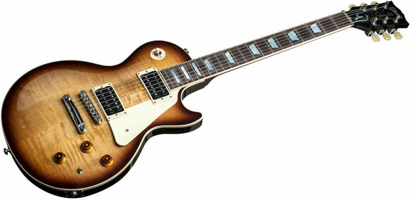 Guitare électrique Gibson Les Paul Less Plus 2015 Desert Burst - 5