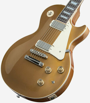 Elektrická gitara Gibson Les Paul Deluxe Metallic 2015 Gold Top - 3