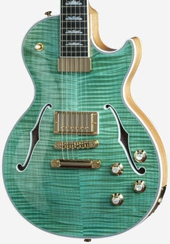 E-Gitarre Gibson Les Paul Supreme 2015 Seafoam Green - 4