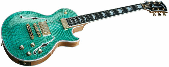 Elektrická gitara Gibson Les Paul Supreme 2015 Seafoam Green - 8