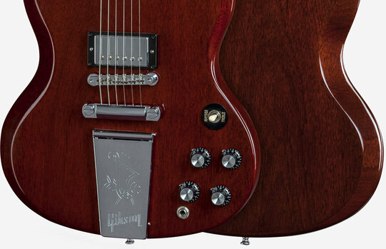 Guitarra elétrica de assinatura Gibson Derek Trucks Signature SG 2015 Vintage Red Stain - 3
