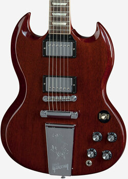 Signature Electric Guitar Gibson Derek Trucks Signature SG 2015 Vintage Red Stain - 12