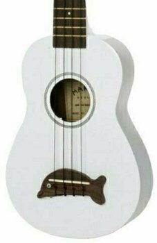Soprano ukulele Kala Makala Soprano ukulele Pearl White - 2