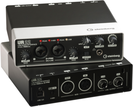 USB аудио интерфейс Steinberg UR22 Production Studio - 2
