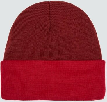 Ski Mütze Oakley Tc Stretch Logo Beanie Red Line/Iron Red UNI Ski Mütze - 2