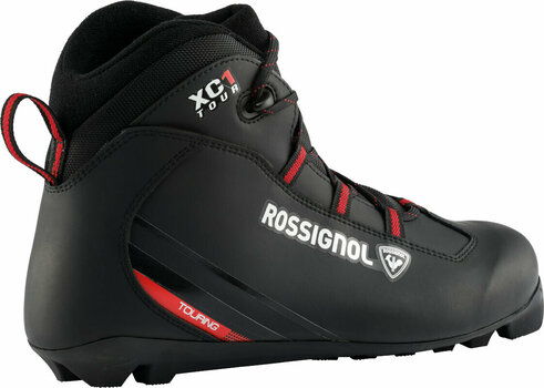 Chaussures de ski fond Rossignol X-1 Black/Red 9,5 - 2