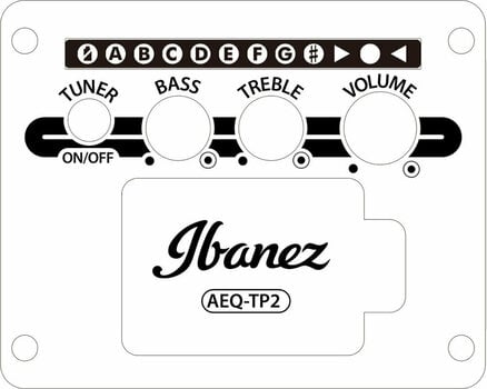 elektroakustisk gitarr Ibanez AW417CE-OPS Natural - 8
