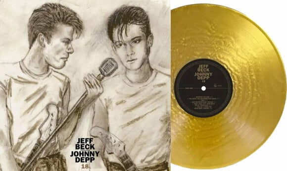 Disque vinyle Jeff Beck & Johnny Depp - 18 (Gold Vinyl) (180g) (LP) - 2