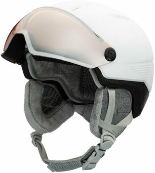 Ski Helmet Rossignol Fit Visor Impacts W White S/M (52-55 cm) Ski Helmet - 2