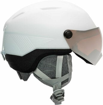 Ski Helmet Rossignol Fit Visor Impacts W White M/L (55-59 cm) Ski Helmet - 3