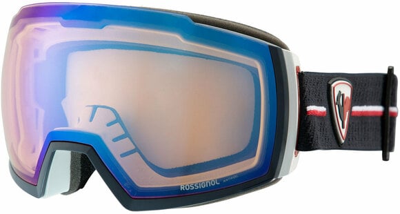 Óculos de esqui Rossignol Magne'Lens Strato/Grey Silver Mirror/Orange Blue Mirror Óculos de esqui - 2