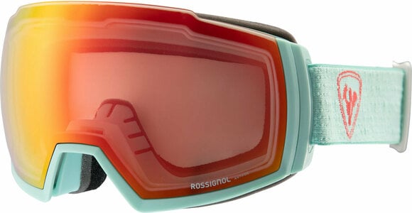 Ski Goggles Rossignol Magne’Lens W Blue/Grey Silver Mirror/Cocoa Red Mirror Ski Goggles - 2