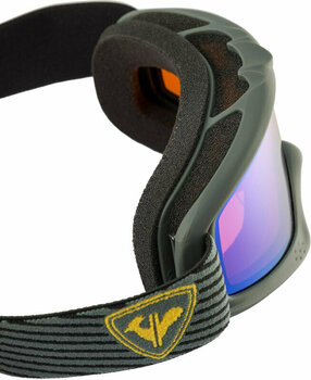 Ski Goggles Rossignol Raffish Grey/Orange Blue Mirror Ski Goggles - 3