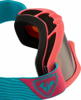 Ski Goggles Rossignol Raffish Pink Blue/Orange Ski Goggles - 3