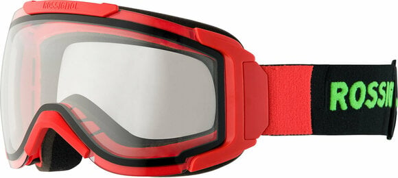Óculos de esqui Rossignol Maverick Hero Red Green/Orange Grey Mirror/Orange Infrared Mirror/Transparent Óculos de esqui - 3