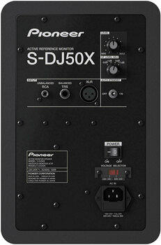 2-suuntainen aktiivinen studiomonitori Pioneer Dj S-DJ50X - 2