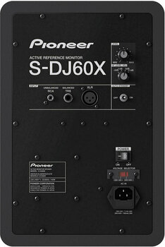 2-лентови активни студийни монитори Pioneer Dj S-DJ60X - 3