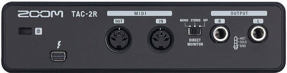 Interface de áudio Thunderbolt Zoom TAC-2R Thunderbolt Audio Converter - 3