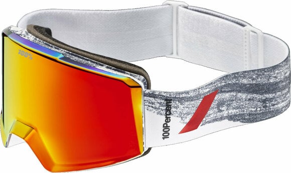 Lyžařské brýle 100% Norg Badlands/HiPER Red Mirror/HiPER Turquoise Mirror Lyžařské brýle - 3