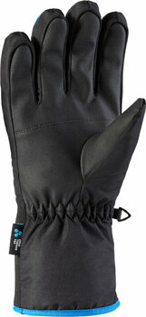 Lyžařské rukavice Viking Santo Gloves Black/Blue/Yellow 8 Lyžařské rukavice - 2