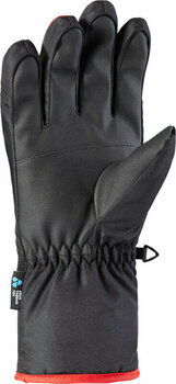 Luvas de esqui Viking Santo Gloves Black/Red 8 Luvas de esqui - 2