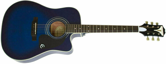 electro-acoustic guitar Epiphone PRO-1 Ultra Acoustic Electric Blueburst - 4