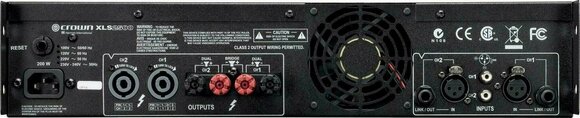Amplificador de potencia de salida Crown XLS2500 - 2