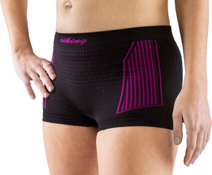 Termisk undertøj Viking Etna Lady Boxer Shorts Black XS Termisk undertøj - 3