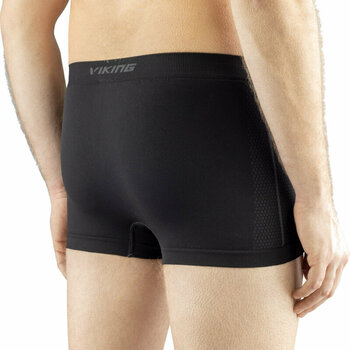 Thermal Underwear Viking Eiger Man Boxer Shorts Black M Thermal Underwear - 3