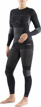 Termounderkläder Viking Ilsa Lady Set Thermal Underwear Black/Grey S Termounderkläder - 3