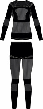 Lämpöalusvaatteet Viking Ilsa Lady Set Thermal Underwear Black/Grey M Lämpöalusvaatteet - 2