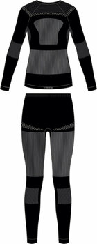 Bielizna termiczna Viking Ilsa Lady Set Thermal Underwear Black/Grey L Bielizna termiczna - 2