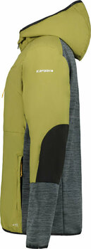 T-shirt/casaco com capuz para esqui Icepeak Bassfield Midlayer Olive M Casaco - 3