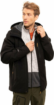 Outdoor Jacket Icepeak Baskin Jacket Black 52 Outdoor Jacket - 4