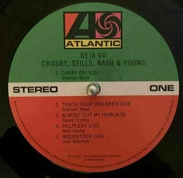 Vinyl Record Crosby, Stills, Nash & Young - Deja Vu (LP) - 2