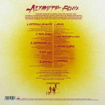 Vinyl Record Azymuth - Fenix (Flamed Vinyl) (Limited Edition) (LP) - 4