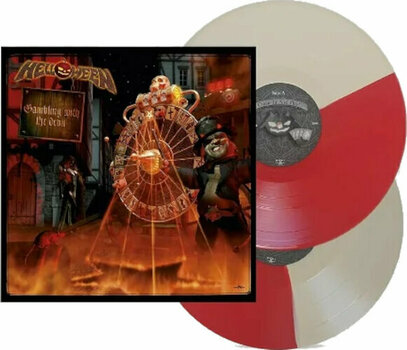 Vinyl Record Helloween - Gambling With The Devil (Red/White Vinyl) (2LP) - 2
