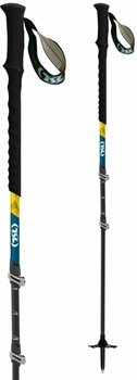 Bastões de trekking TSL Tour Carbon Compact 3 Twist Blue/Yellow 62 - 125 cm Bastões de trekking - 2