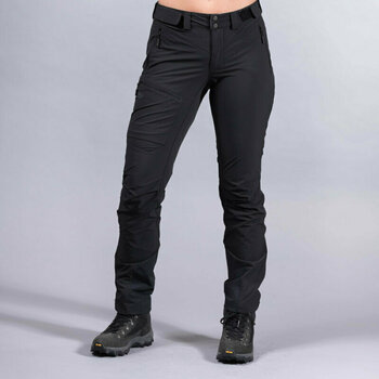 Calças de exterior Bergans Breheimen Softshell Women Pants Black/Solid Charcoal M Calças de exterior - 2