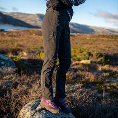 Outdoor Pants Bergans Breheimen Softshell Women Black/Solid Charcoal L Outdoor Pants - 4