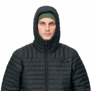 Outdoor Jacket Bergans Lava Light Down Jacket with Hood Men Black M Outdoor Jacket - 6