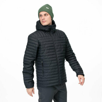 Outdoor Jacket Bergans Lava Light Down Jacket with Hood Men Black XL Outdoor Jacket - 3